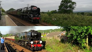 No° 35018 'British India Line' & No° 34046 'Braunton' Passing Langho