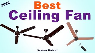 Top 5 Ceiling Fan In India With Price 2022 // Best Fan // BLDC Fan // Fan Brand In India