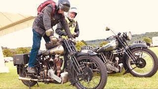 THOSE WHO RIDE Brough Superior - Film starts with footage of Motorcycle START LINE at KOP HILL CLIMB