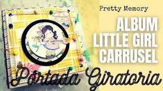 Album Little Girl Carrusel / Scrapbook