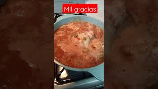 Pollo en salsa roja #Short  # Saludos suscriptores