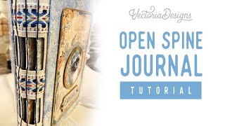 Open Spine Journal Tutorial | Cats Crafting Printables