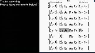 John Coltrane 26 2 Backing Track