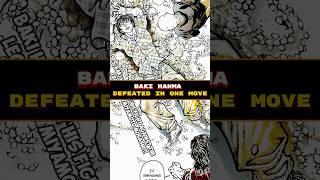 Baki Hanma Defeated in One Move 😱😍❗️❗️#baki #anime #shorts