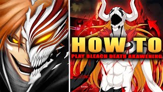 HOW TO PLAY BLEACH DEATH AWAKENING!!!!