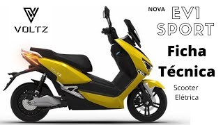 VOLTZ EV1 SPORT 2021- Ficha técnica