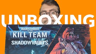 Kill Team: Shadowvaults UNBOXING | Kasrkin, Necrons, Gallowdark