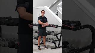 Great Exercise for Scapular and Shoulder Stability Using the PRO Shoulder Support® and Sanctband®