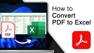 How To Convert PDF To Excel! [3 Methods]