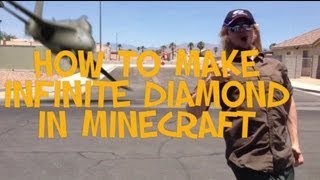 How to make infinite diamond in minecraft Xbox 360 edition