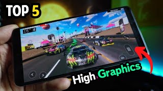 Top 5 OPEN WORLD Racing Games For Android | High Graphics