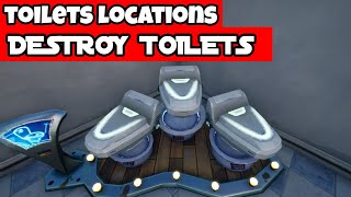 HOW TO DESTROY TOILETS Fortnite Season 5 Week 3 Epic Games