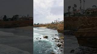 Sunset cliffs of San Diego, California 😍❤️ #sandiego #ytshorts #travel #sunsetcliffs