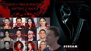 Scream 5 (2022) Trailer Reaction, Everybody's a suspect!