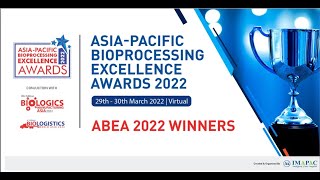 Winners: Asia Bioprocessing Excellence Awards 2022 (BLWA 2022)