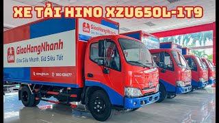 KHÁM PHÁ XE TẢI HINO XZU650L 1.9 TẤN THÙNG KÍN 4.5 MÉT | Báo Giá Xe Tải HINO Chạy Thành Phố