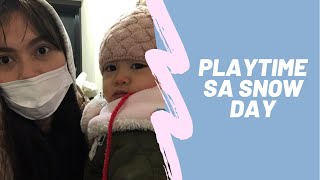 First time playing sa Snow|bata sa japan