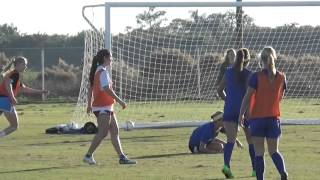 Tyler Lussi Training w/ U18 IMG Women