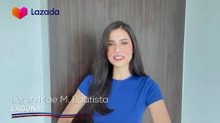 LAZADA CONTEST VIDEO of LEREN MAE BAUTISTA