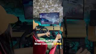 Using Logitech g29 Steering Wheel #needforspeedheat #drift #logitechg29 #drifting #gaming #uturn