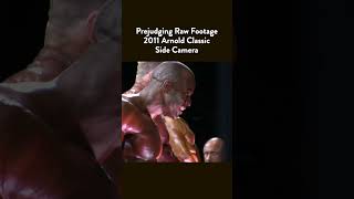 The intensity of #bodybuilding posing is seen best from the side! #arnoldclassic