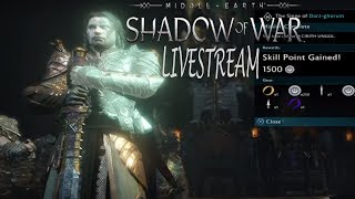 Defending Gondor - Shadow Of War Stream #13