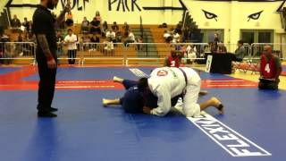 Purple belt match at GB Compnet 2014