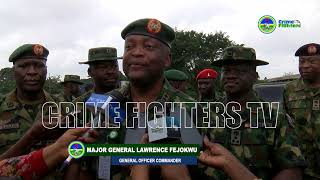 THE NIGERIAN ARMY 81 DIVISION IN SYNERGY WITH THE NIGERIAN POLICE TO  COMBAT CRIME