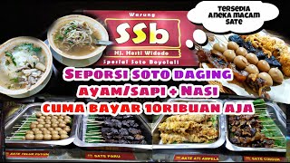 REVIEW LENGKAP!! SOTO SEDAP BOYOLALI TRUNOJOYO BANDUNG | Soto Daging Ayam/Sapi Cuma Bayar 10ribuaann