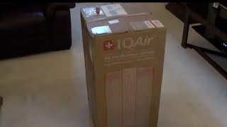 IQAir HealthPro Plus Series Air Purifier - Unboxing and Review