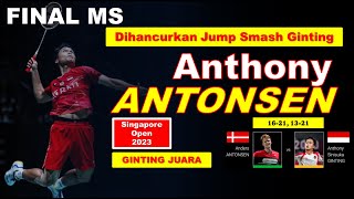 Ginting Juara | Singapore Open 2023