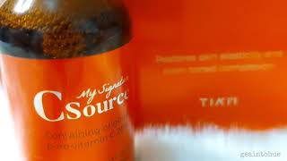 tiam my signature c-source serum 🧡