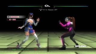 DEAD OR ALIVE 5 Last Round : Naotora Li - All Combo Challenges