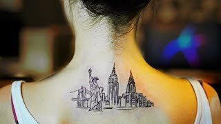 Cityscape Tattoos of the World’s Most Beautiful Skylines