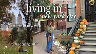 AUTUMN IN NEW YORK | a perfect fall day living in new york city 🍂