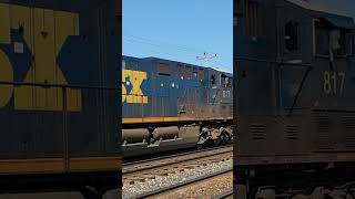 CSX M368 departing buffalo