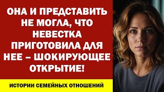 ОНА И ПРЕДСТАВИТЬ НЕ МОГЛА, ЧТО НЕВЕСТКА ПРИГОТОВИЛА ДЛЯ НЕЕ – ШОКИРУЮЩЕЕ ОТКРЫТИЕ!