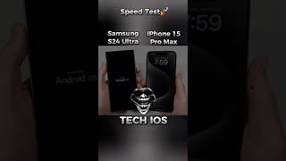 #iphone16promax #galaxys24ultra speed test iPhone #foryoupage #iphone #s24ultra