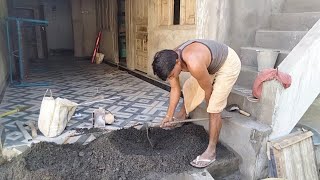 how to Install tiles on the floor  || 2×2 Floor Tiles Fitting @sumiconstruction