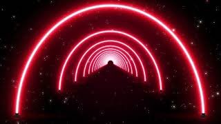 Neon Effect Tunnel Abstract Glow Background Animation || Nocopyright Tunnel Background