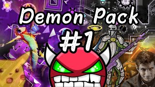 Hard Demon Pack #1 ~ Geometry Dash