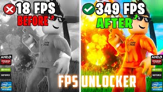 How To Get Roblox FPS Unlocker For Gaming | FIX FPS DROP & BOOST FPS(2023)