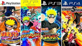 NARUTO PlayStation Evolution (2003-2018)