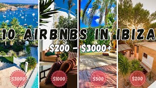 10 Airbnb's in Ibiza at Dramatically Different Price Points ($200-$3000!)