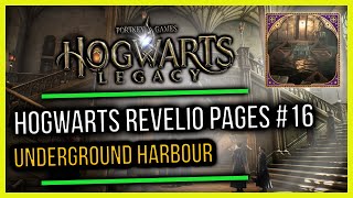 Hogwarts Castle Field Guide Revelio Pages #16 Underground Harbour