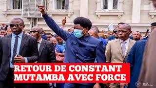 ⛔ MESSAGE FORT DU MIN. C.MUTAMBA APRÈS SON RETOUR TRAITEMENT À ÉTRANGER