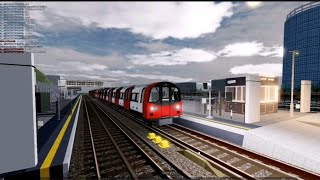 Route Visual - Jubilee Line - Stratford - Stanmore - Roblox DJMN lines