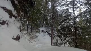 Shogran Road, in extreme Winters| Naran Kaghan Road Snow, Slippery, Car, Skitting,