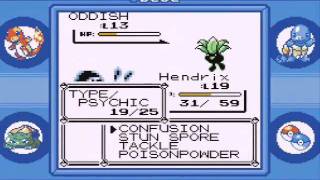 Let's Play Pokemon Blue Nuzlocke Challenge #5 Bill & Misty, Sitting UNDER MY FOOT!