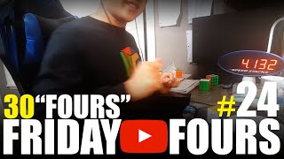 (4.13) Rubik's Cube 3x3 FRIDAY FOURS #24